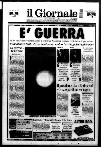 Il giornale : quotidiano del mattino